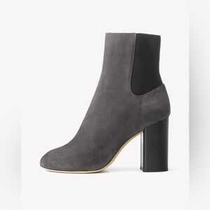 NIB | Rag & Bone | Agnes Boot in Asphalt Suede | Sz 38.5 / US 8.5
